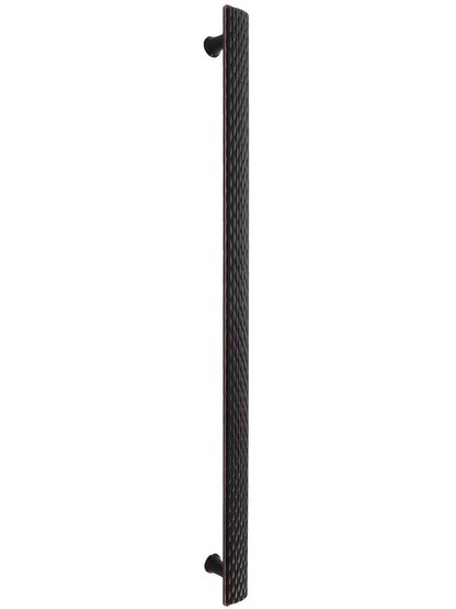 Mandalay Appliance Pull - 18 inch Center-to-Center in Venetian Bronze.